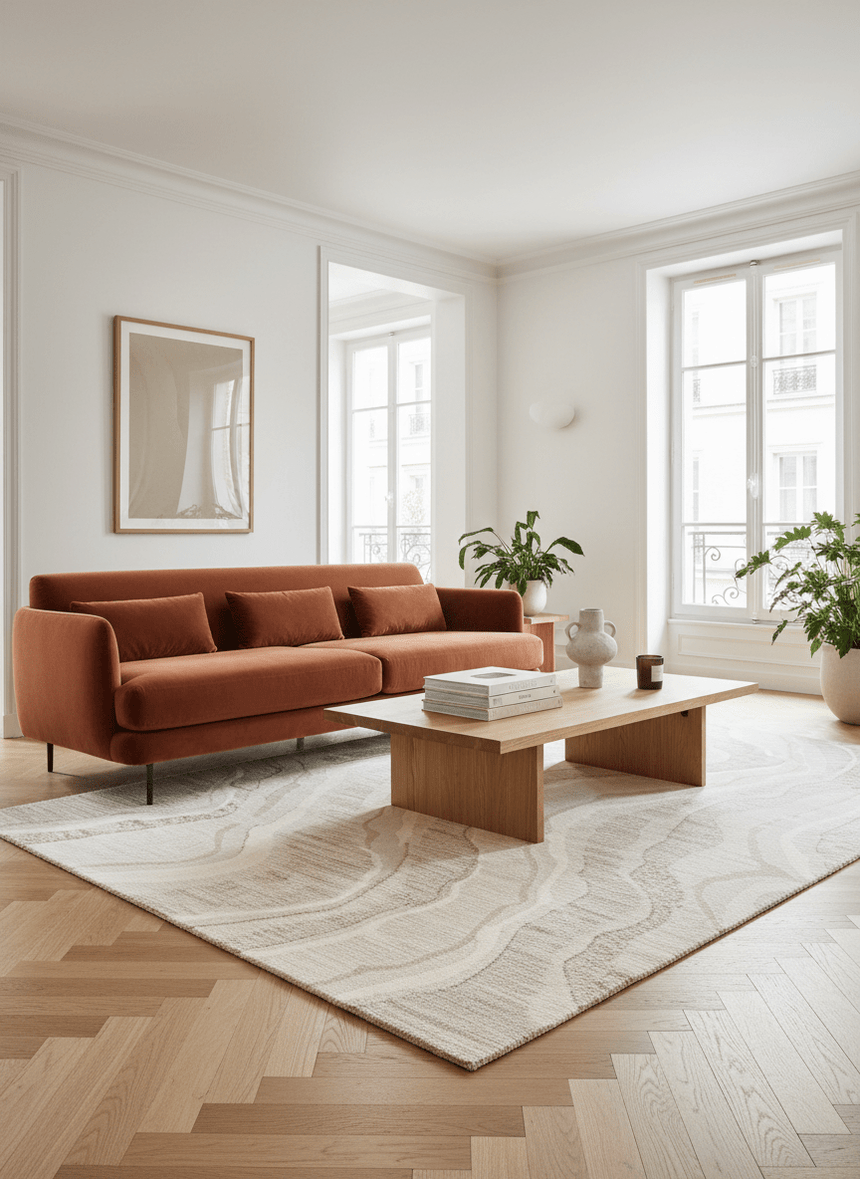 Tapis doux et design STRATA