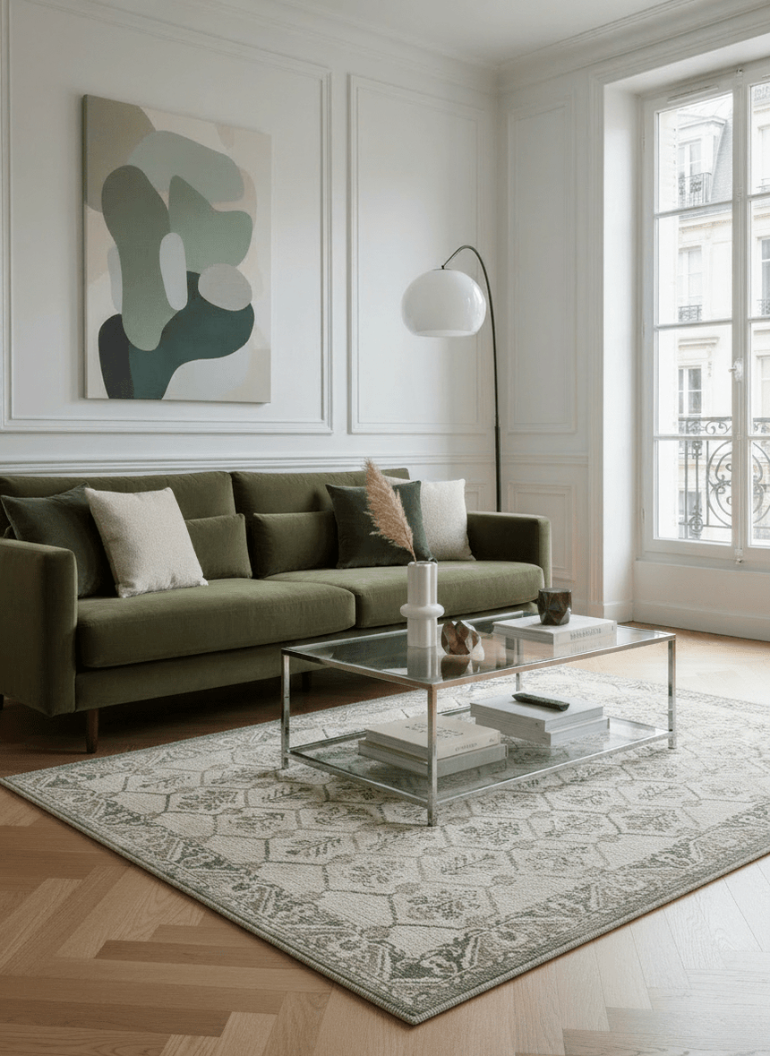 SULLY Designer Rug in Recycled Fibers