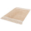 Tapis naturel en laine et coton SUZANNE