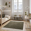 Tapis naturel en laine et coton SUZANNE