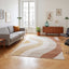 Soft and durable rug in warm FAUVE shades