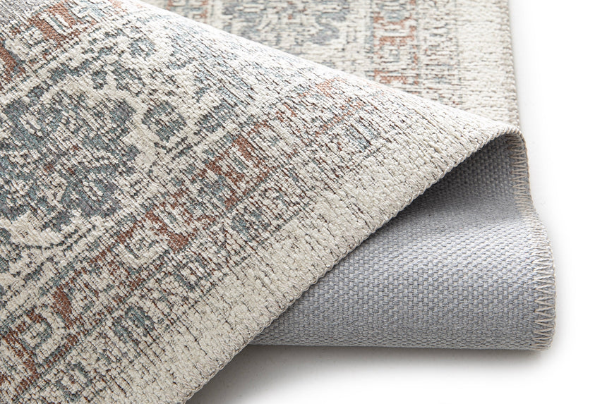 Tapis design en fibres recyclées VALOIS