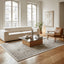 VILLANDRY designer rug in recycled fibers