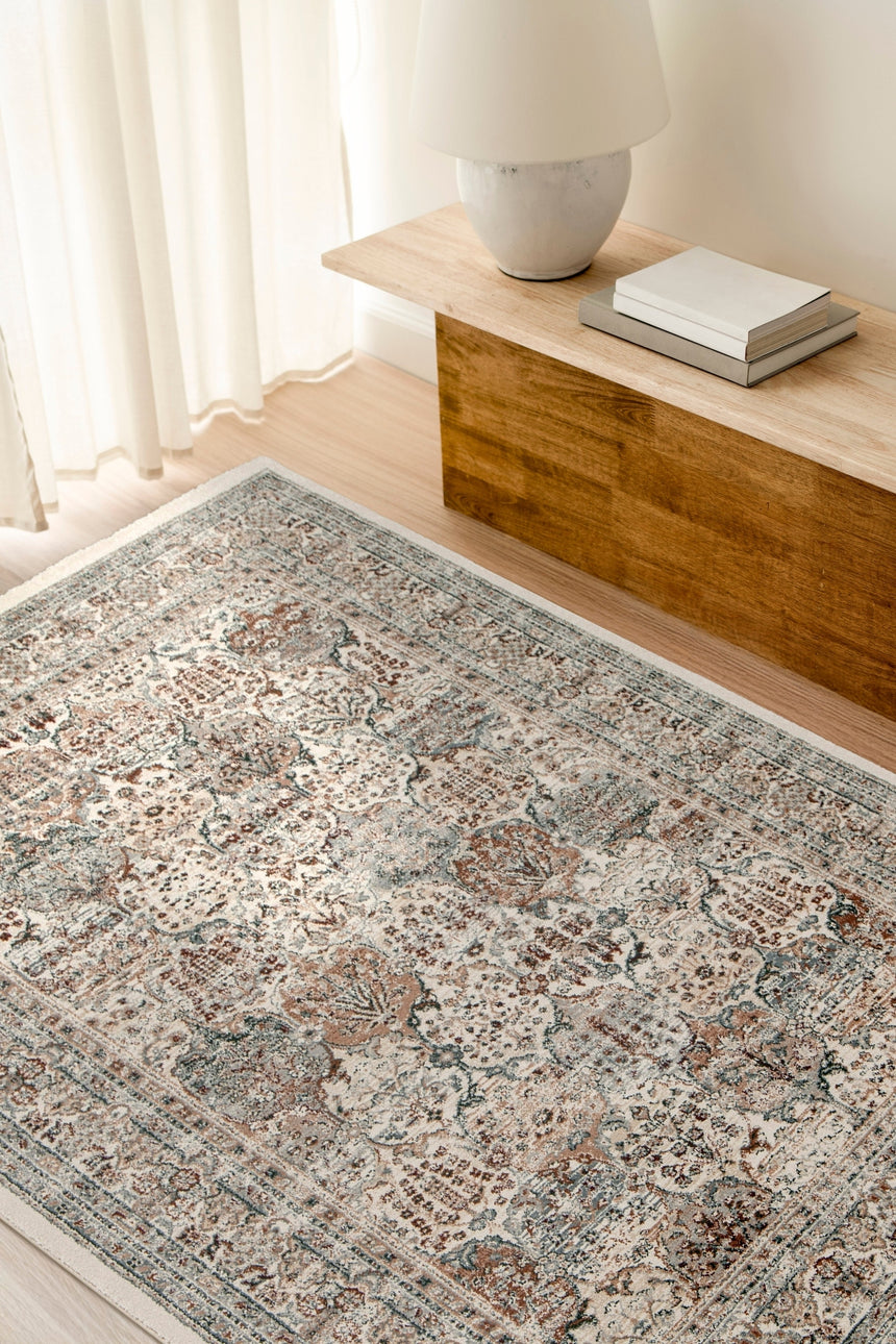 Tapis design en fibres recyclées VILLANDRY