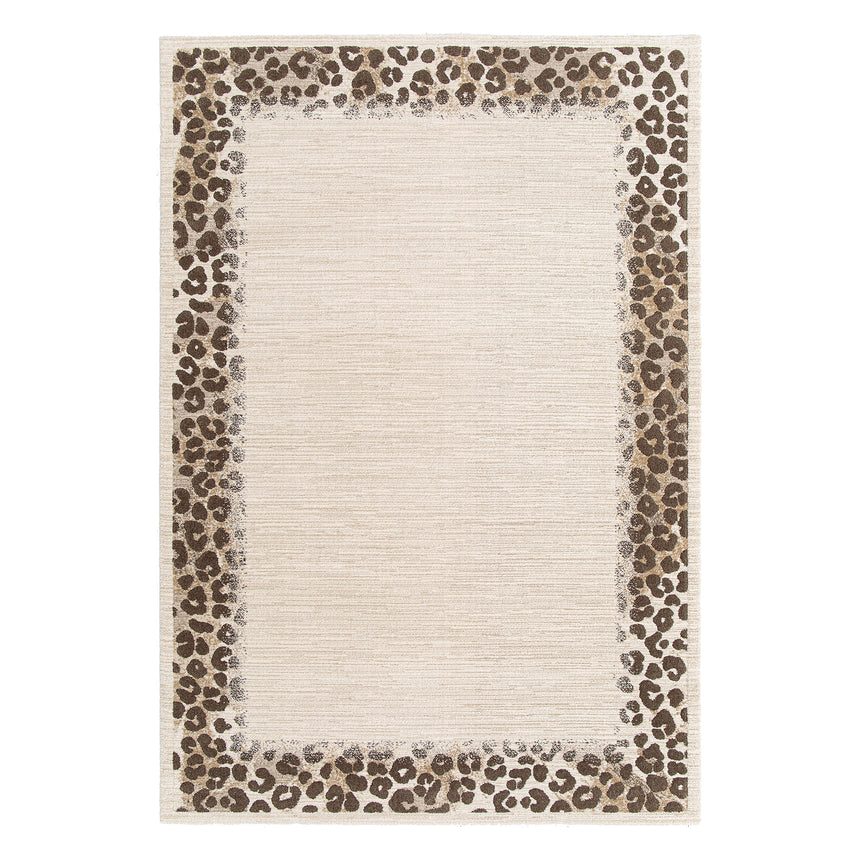 Tapis doux au design léopard WILD