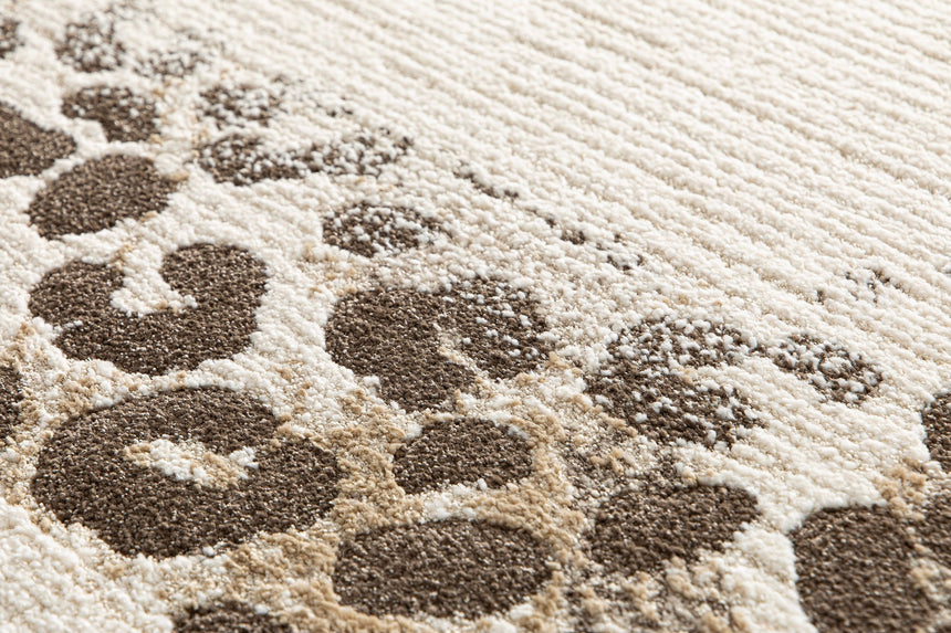 Tapis doux au design léopard WILD