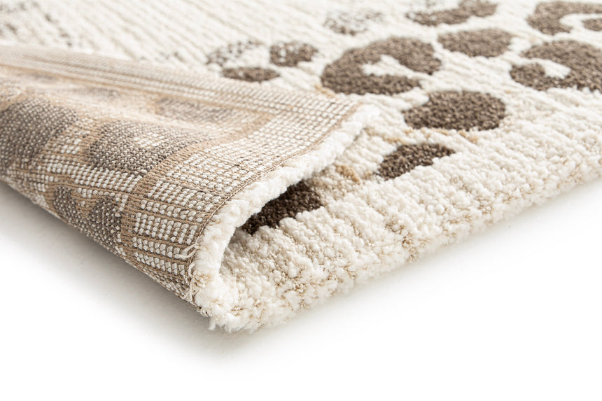 Tapis doux au design léopard WILD