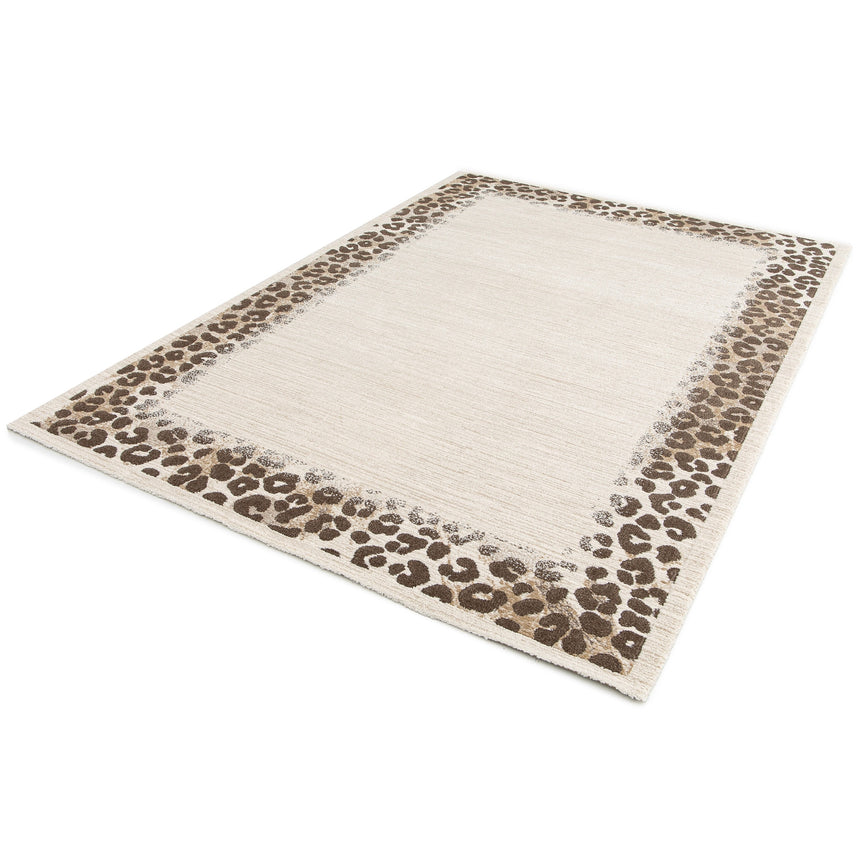 Tapis doux au design léopard WILD