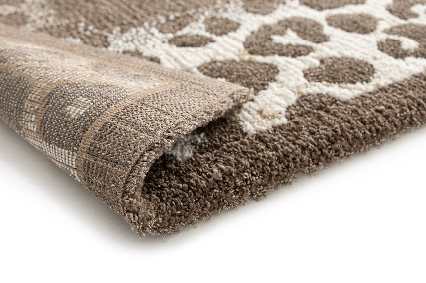 Tapis doux au design léopard WILD