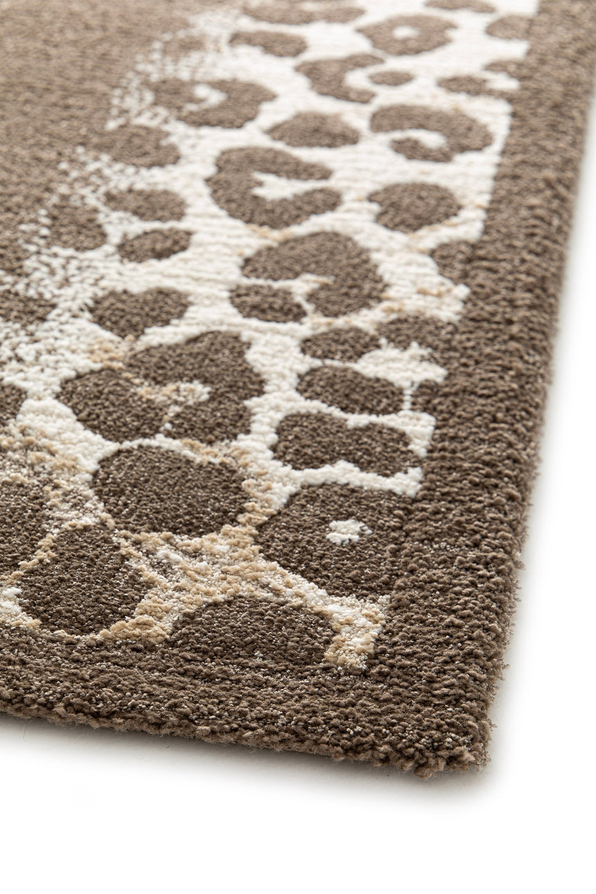 Tapis doux au design léopard WILD