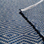 Tapis en fibres recyclées tissé à la main PESSOA