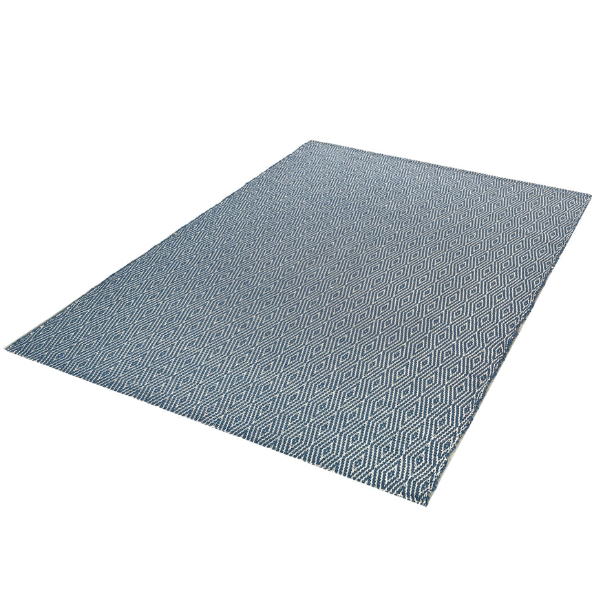 Tapis en fibres recyclées tissé à la main PESSOA