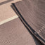 Tapis en fibres recyclées tissé à la main LEONOR