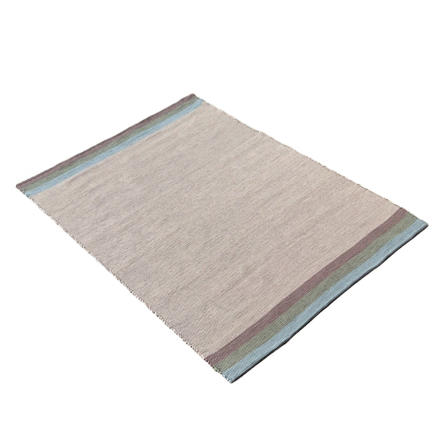 Tapis en coton recyclé tissé à la main FADO