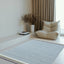 Tapis en coton recyclé tissé à la main FADO