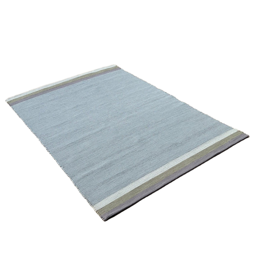 Tapis en coton recyclé tissé à la main FADO