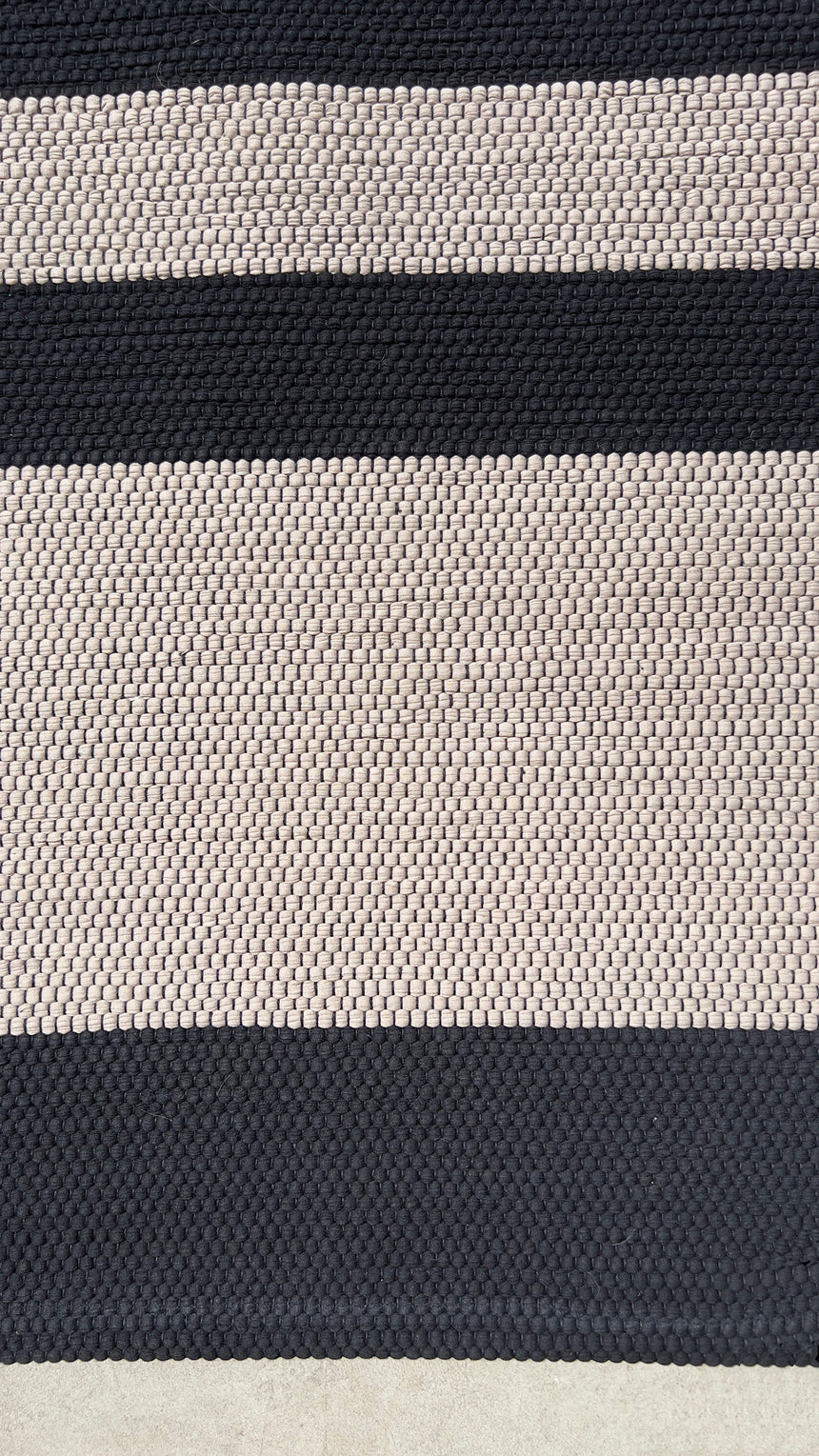 Tapis en coton recyclé tissé à la main TIAGO