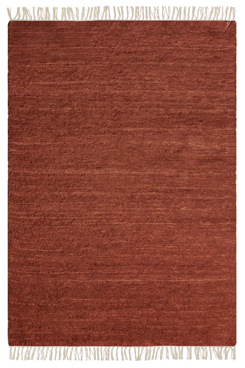 Tapis en coton recyclé tissé à la main AMALIA