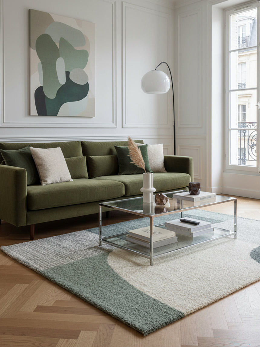 Thick and comfortable Shaggy carpet Bauhaus