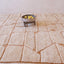 Tapis berbère contemporain noué main laine - sur mesure