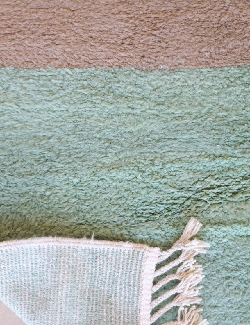 Tapis berbère décoratif à motifs géométriques en laine 255 x 350 cm