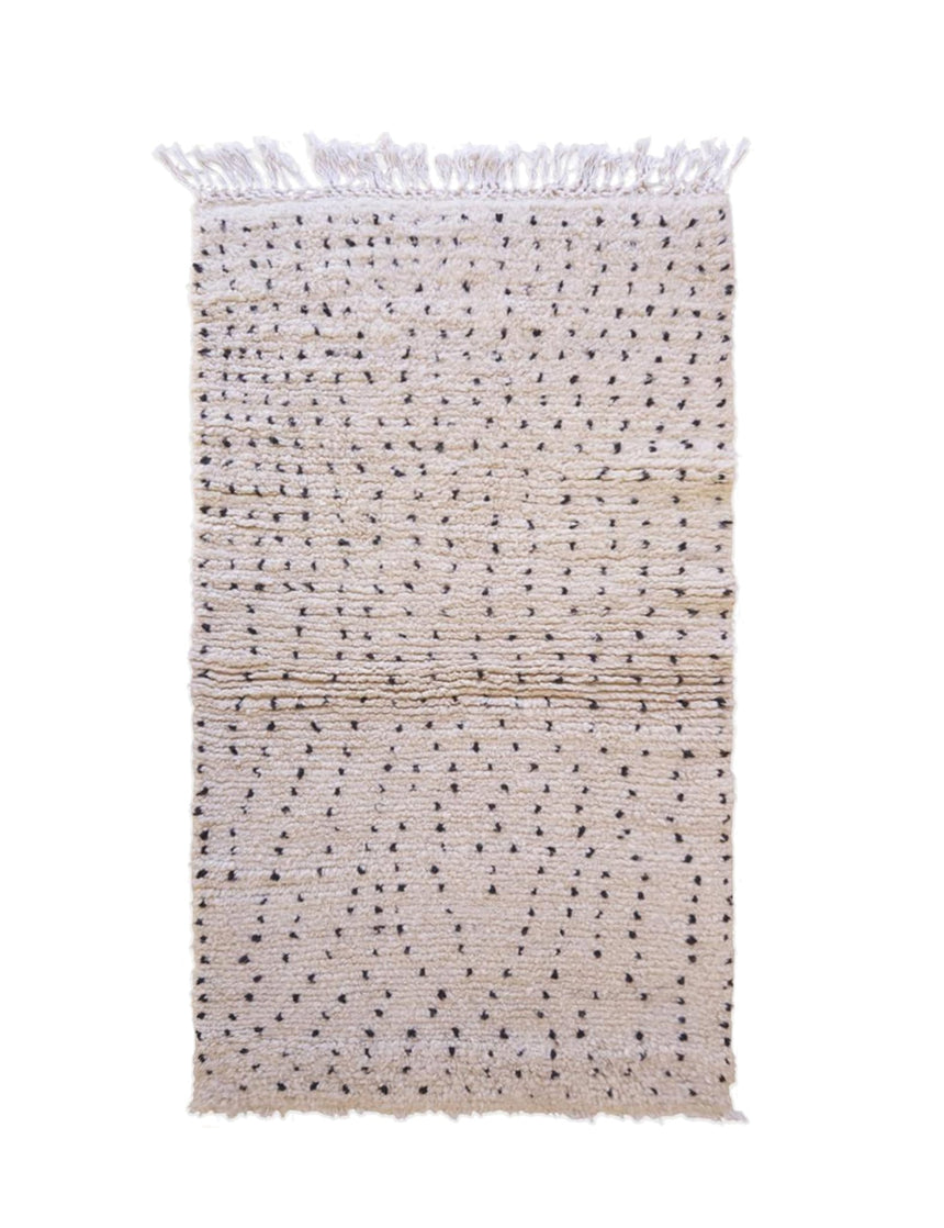 Petit tapis berbère marocain en laine 94 x 160 cm - AFKliving