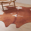Alfombra estilo piel de vacuno LILY