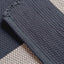 Tapis en coton recyclé tissé à la main TIAGO