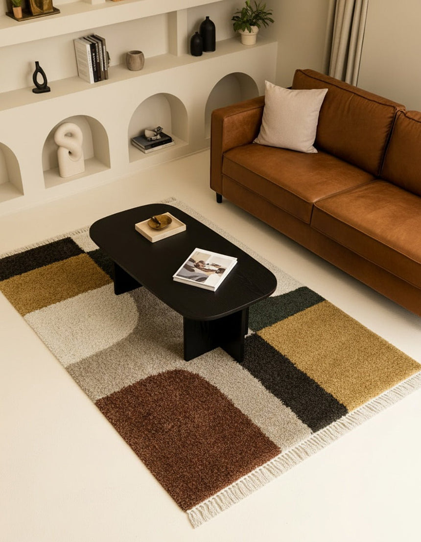 Tapis à franges doux et raffiné ODYSSEY - AFKliving