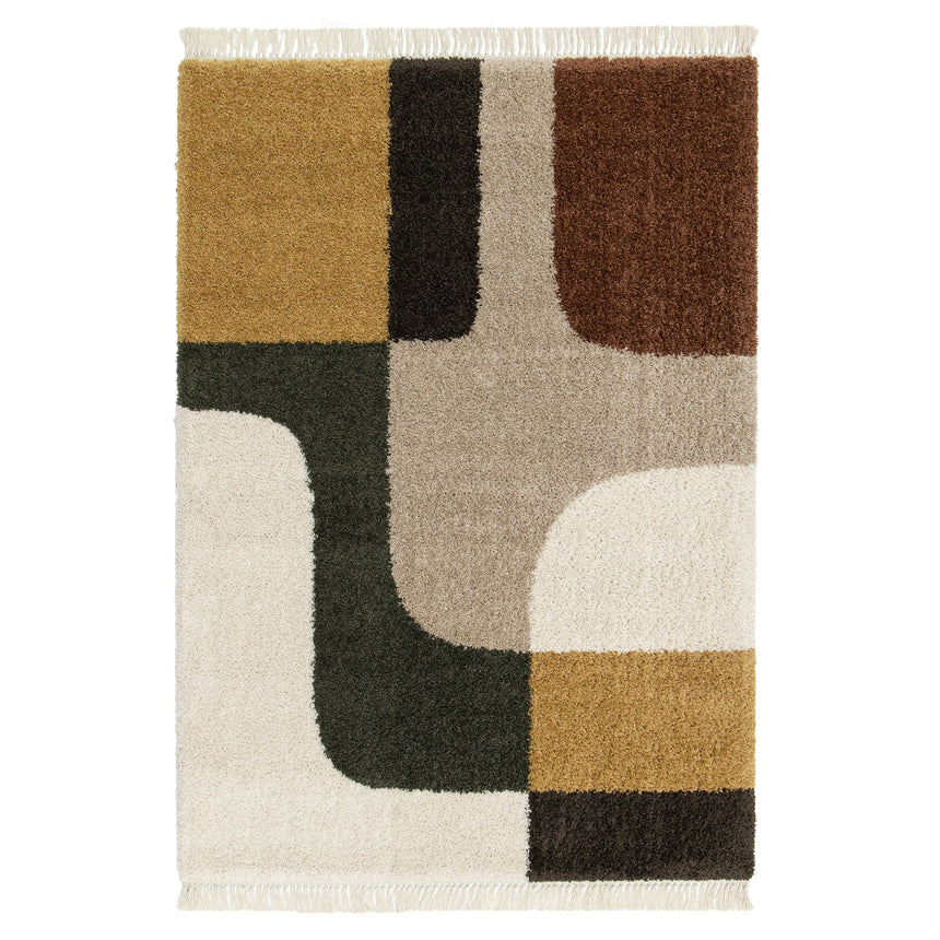 Tapis à franges doux et raffiné ODYSSEY - AFKliving