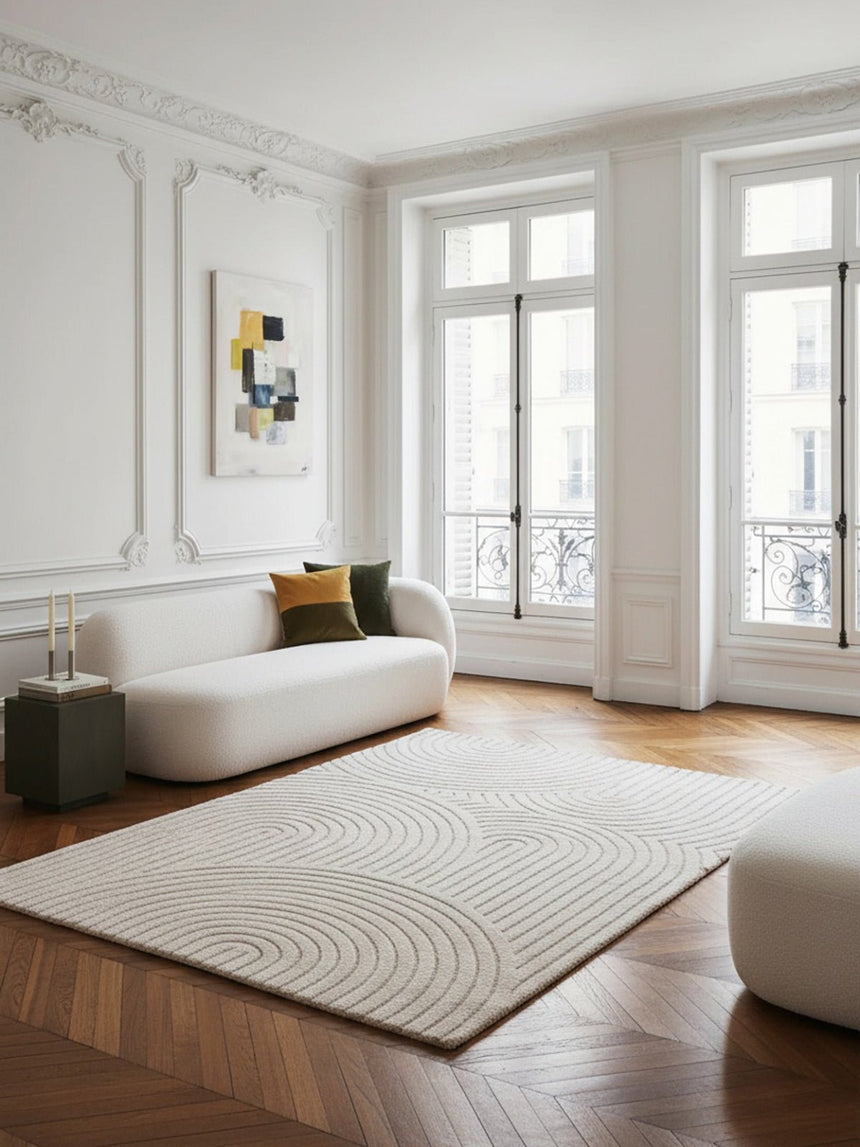 Tapis à relief doux et élégant GROOVE - AFKliving