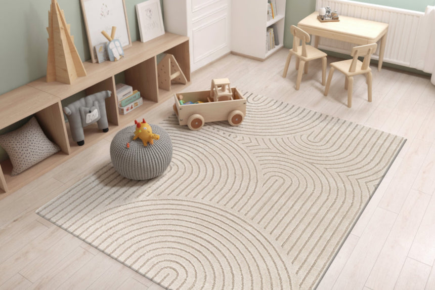 Tapis à relief doux et élégant GROOVE - AFKliving