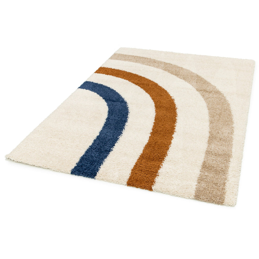 AEOLUS thick and comfortable rainbow rug - AFKliving