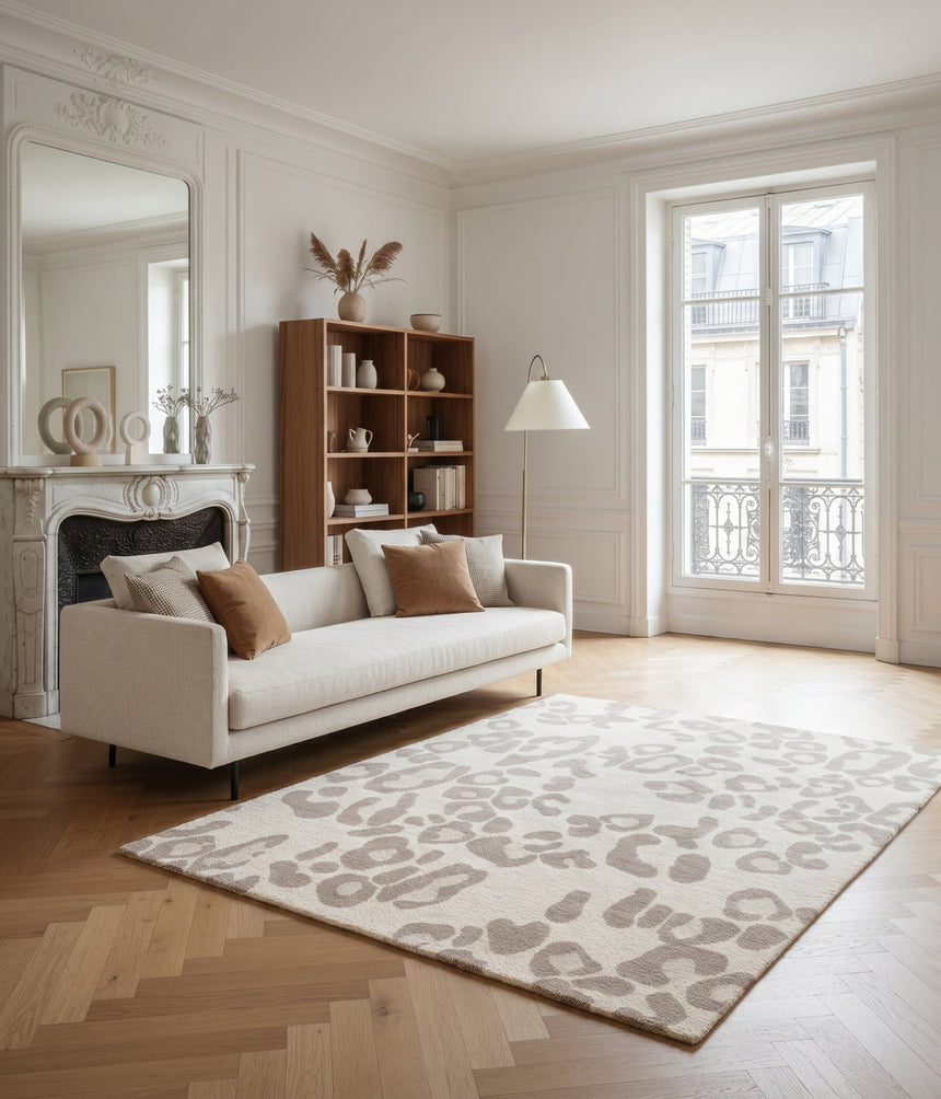 Tapis aux motifs leopard WILDERNESS - AFKliving