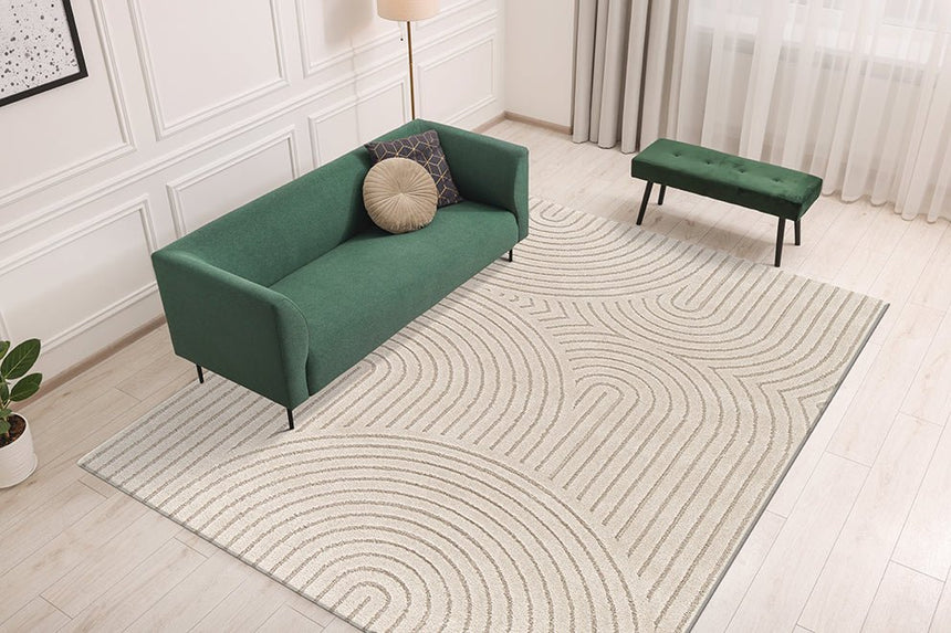 Tapis avec effet relief très doux GROOVE - AFKliving