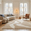 Tapis doux à motifs en relief OSMOSE