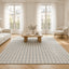 Tapis à relief doux et élégant PIXEL