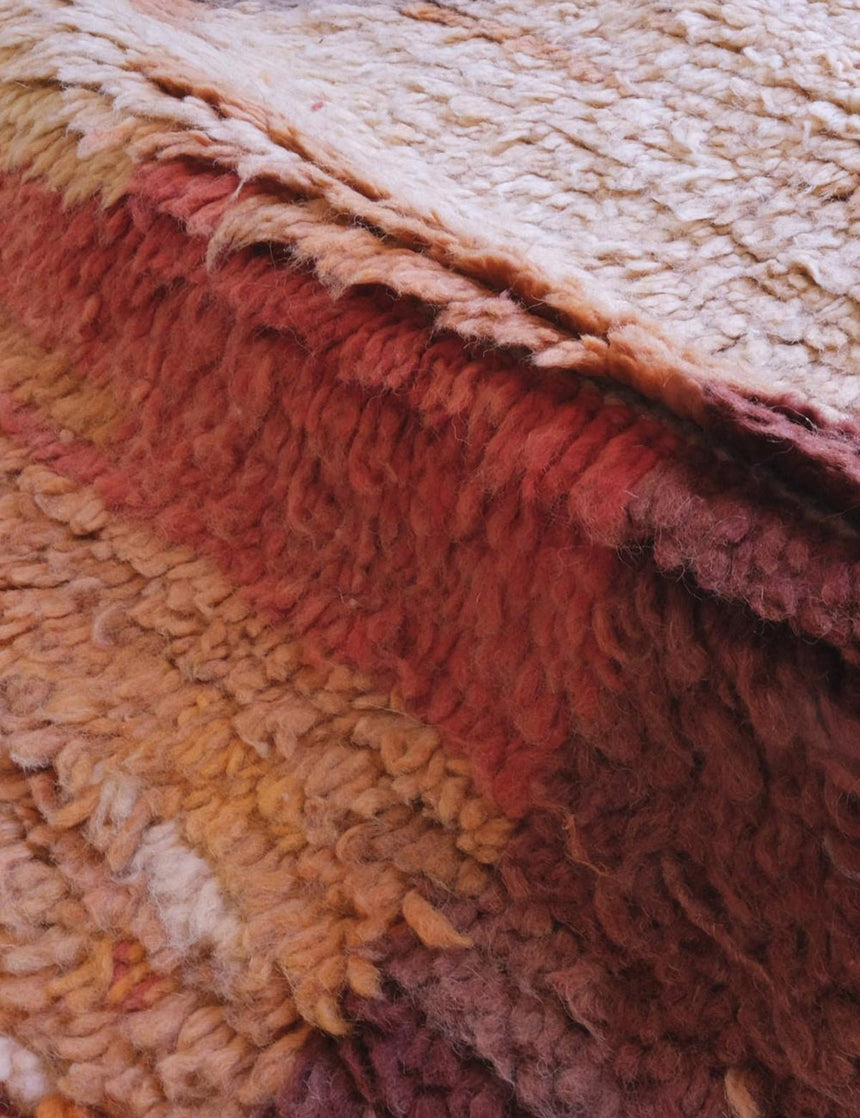 Tapis berbère abstrait et raffiné en laine - sur mesure - AFKliving