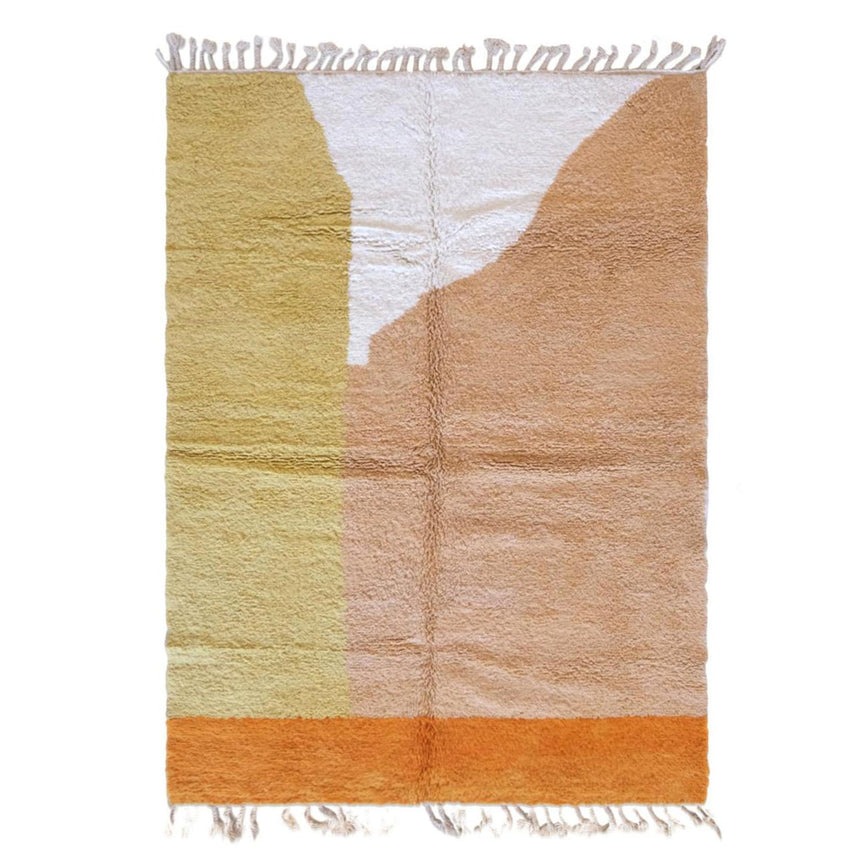 Tapis berbère authentique et graphique en laine 218 x 295 cm - AFKliving