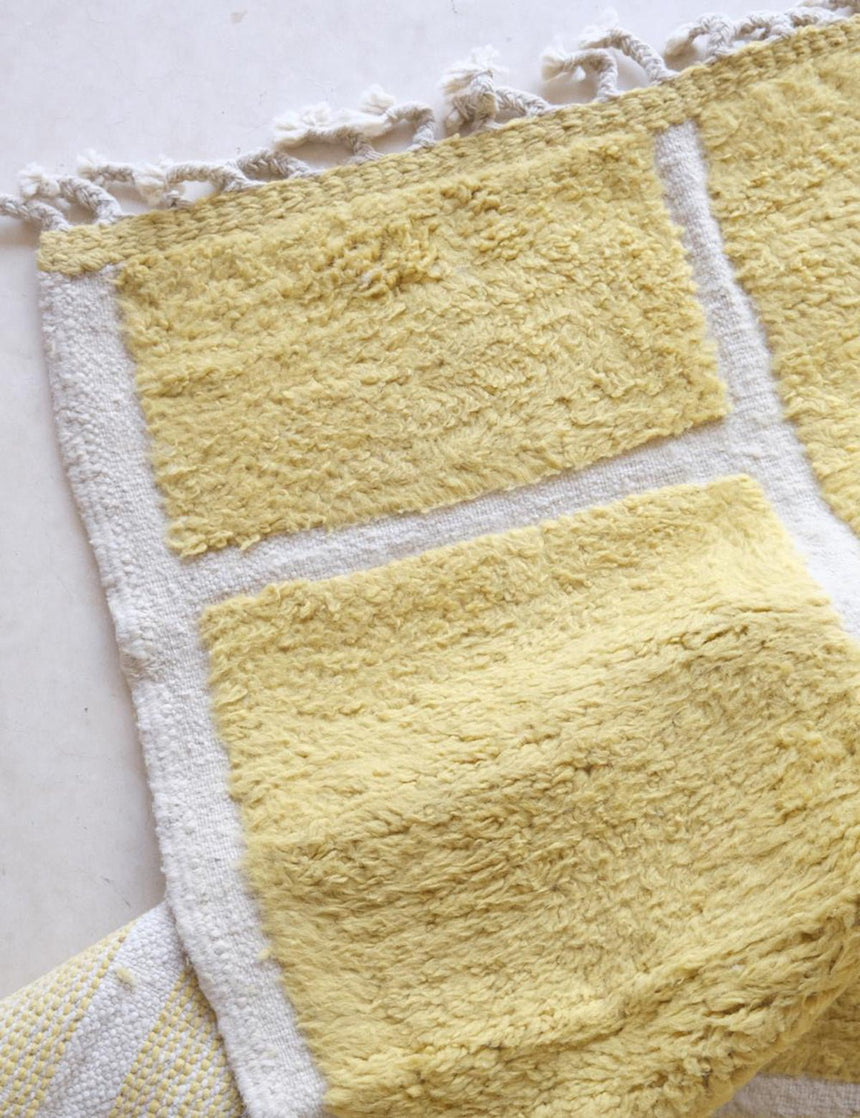 Tapis berbère authentique et naturel en laine 245 x 295 cm - AFKliving