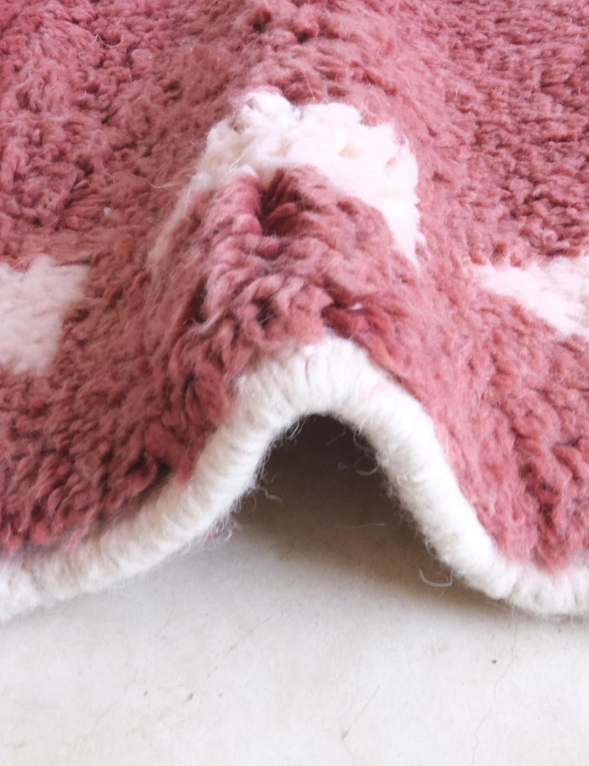 Tapis berbère authentique tissé à la main en laine 196 x 278 cm - AFKliving