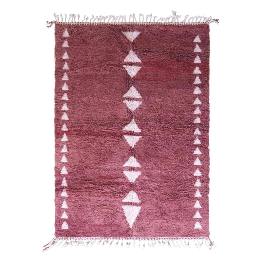 Tapis berbère authentique tissé à la main en laine 196 x 278 cm - AFKliving