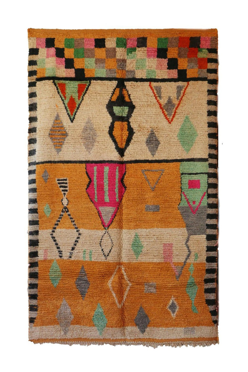 Tapis Berbere Boujaad coloré 173 x 272 cm - AFKliving