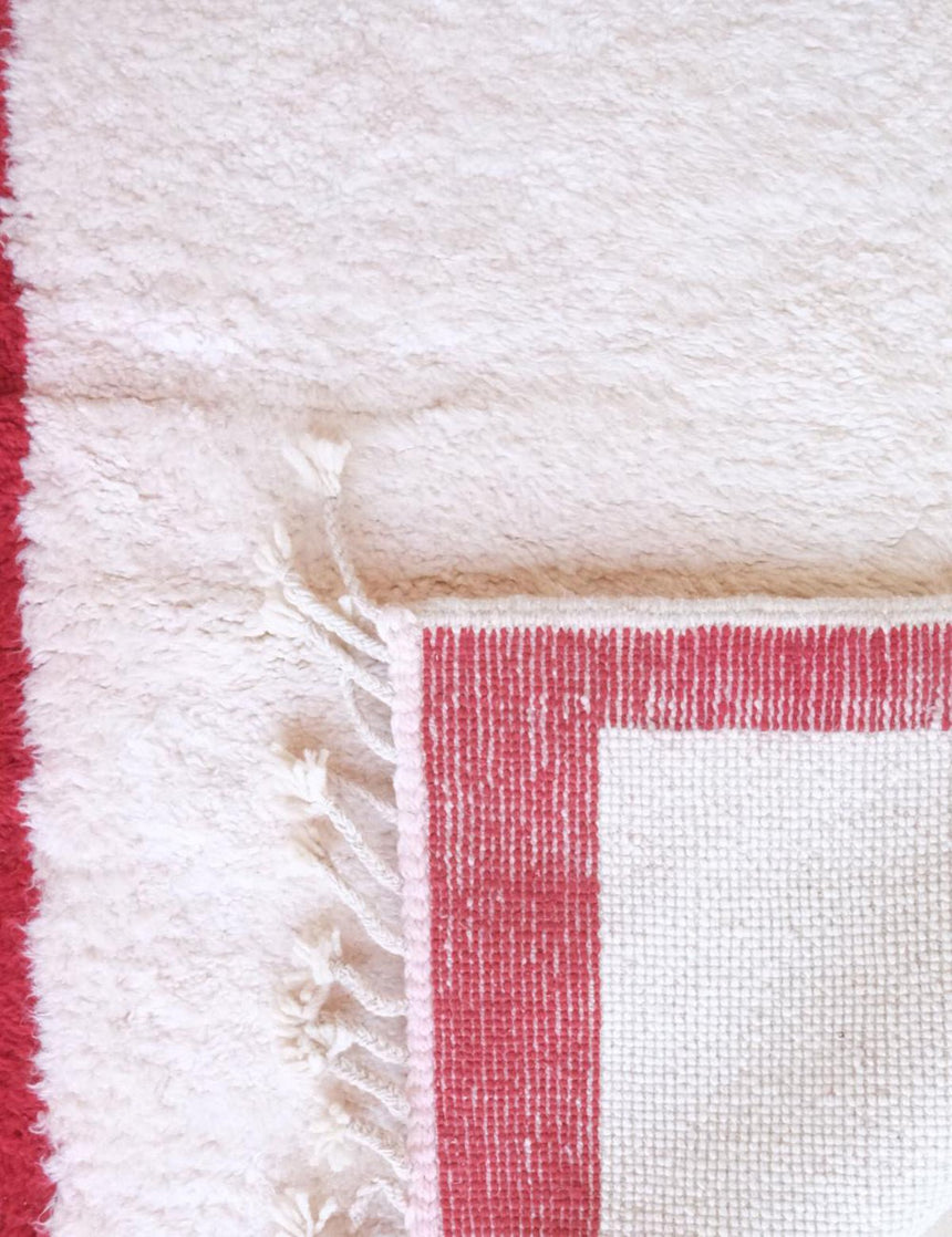 Tapis berbère contemporain au design unique en laine 246 x 346 cm - AFKliving