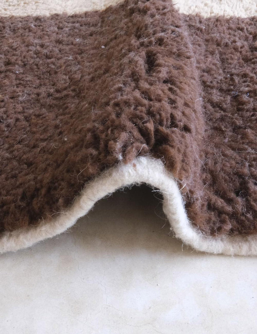 Tapis berbère contemporain aux lignes graphiques laine 300 x 402 cm - AFKliving