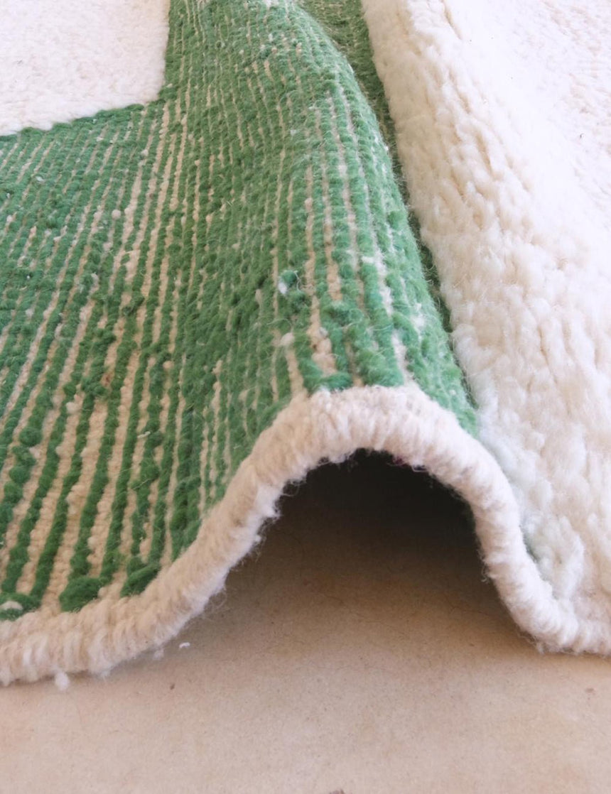 Tapis berbère contemporain et graphique laine 251 x 293 cm - AFKliving