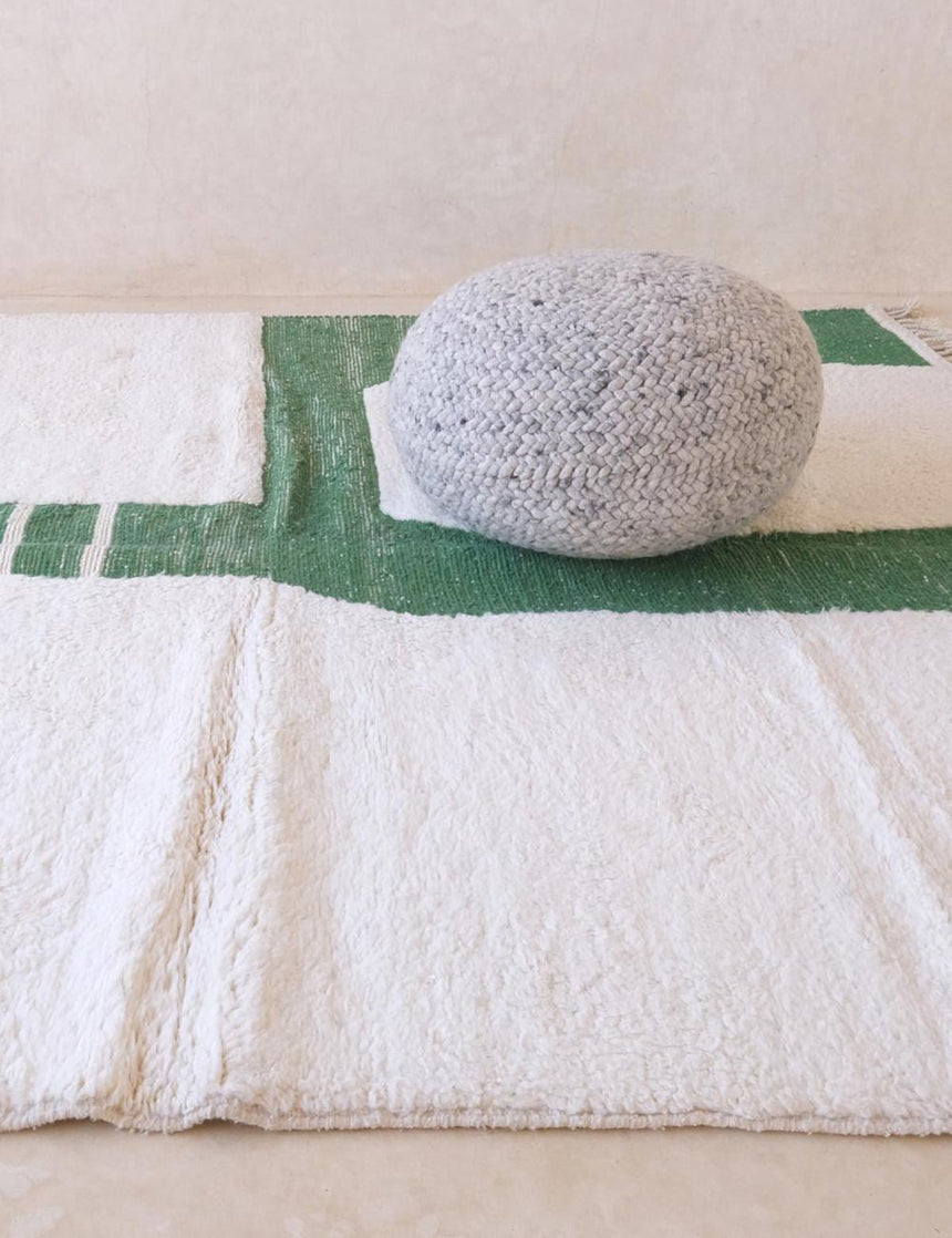 Tapis berbère contemporain et graphique laine 251 x 293 cm - AFKliving