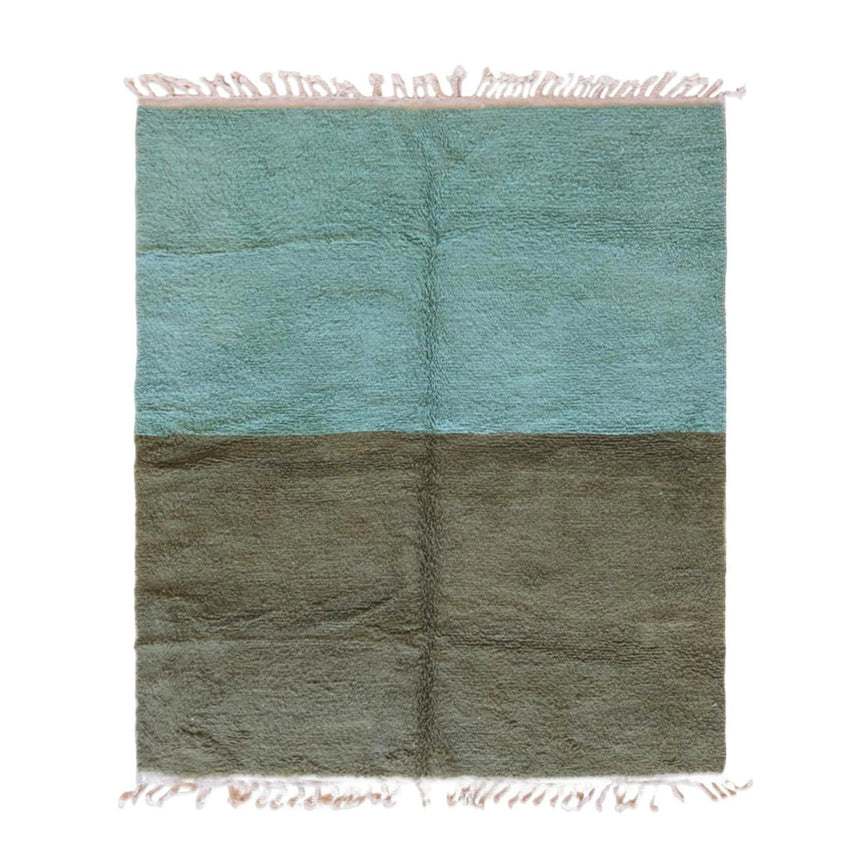 Tapis berbère design et raffiné noué main en laine 223 x 265 cm - AFKliving