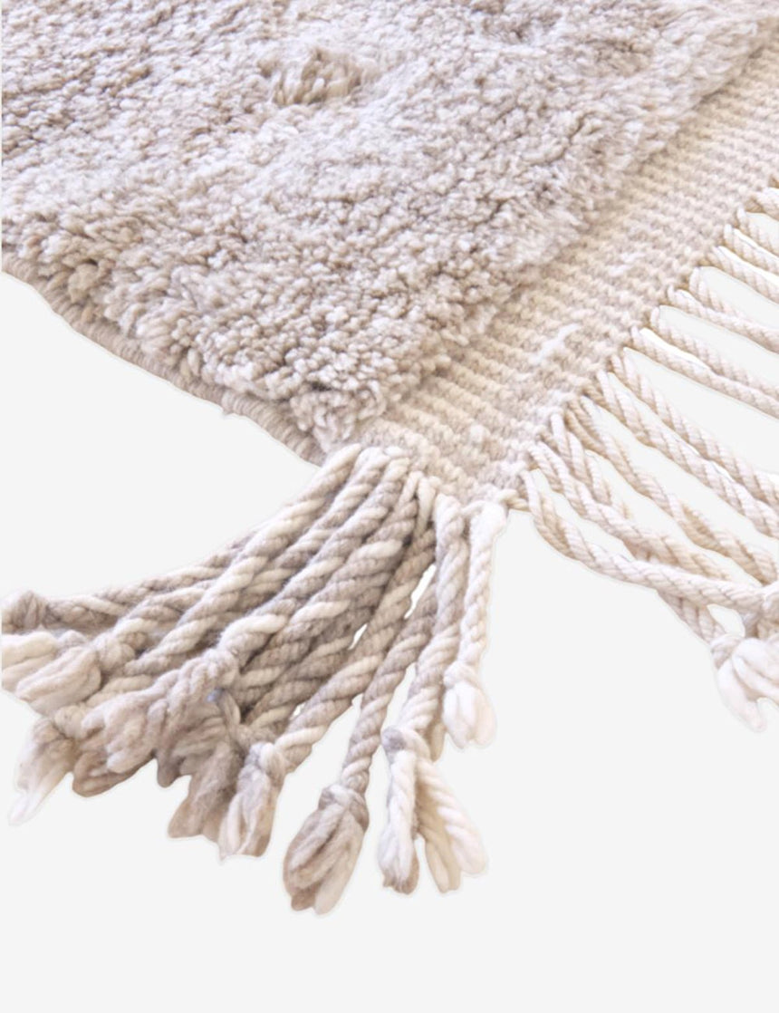 Tapis berbère d'exception aux motifs géométriques laine 328 x 400 cm - AFKliving