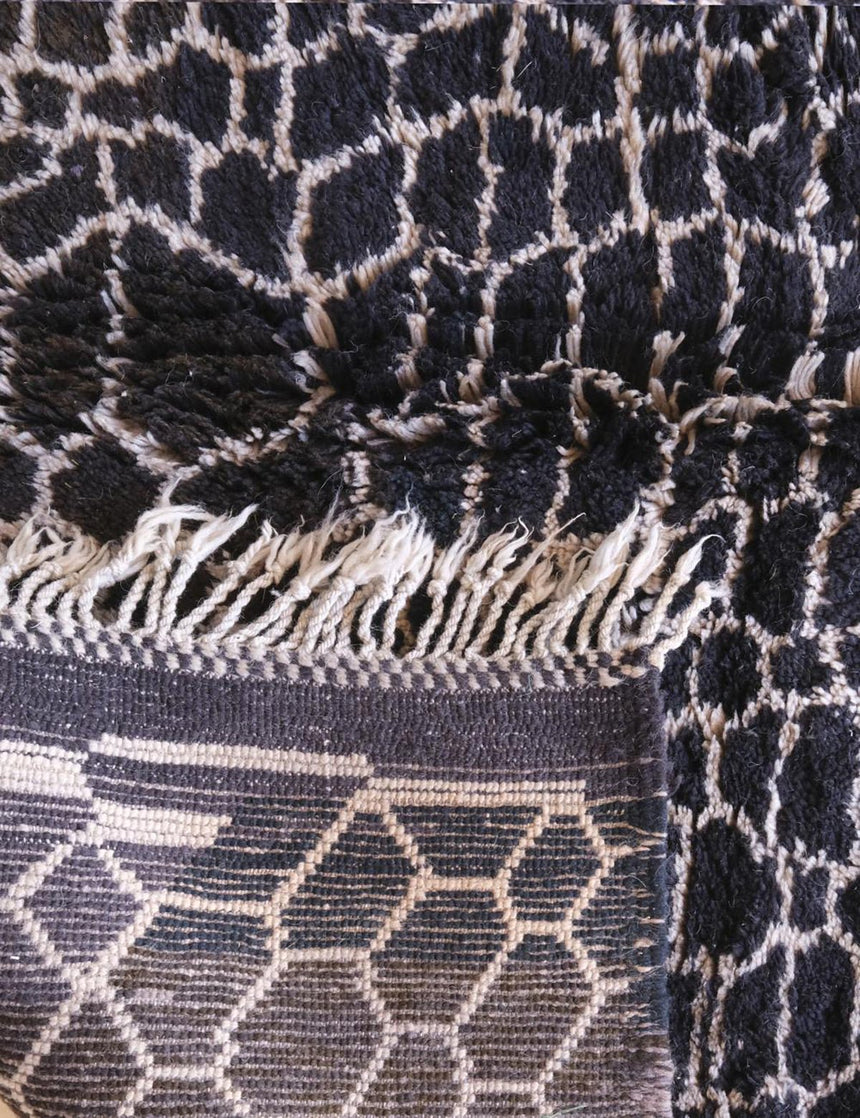 Tapis berbère d'exception épais et contemporain 184 x 250 cm - AFKliving